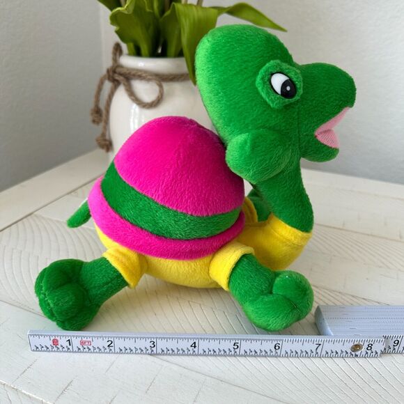 Vintage Cartoon Turtle Las Vegas Circus Circus Stuffed Animal Plush Hat Shell - Picture 7 of 8